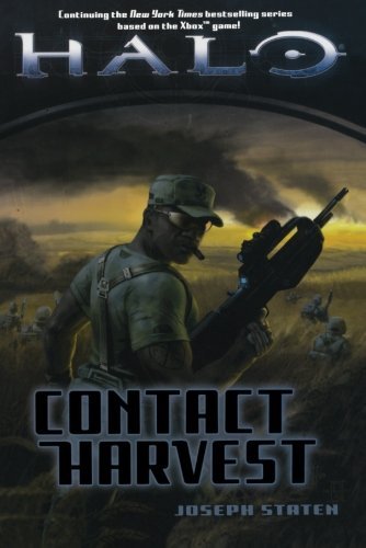 Book cover of Halo: Contact Harvest by Joseph Staten
