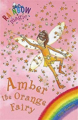 Book cover of Amber The Orange Fairy by Daisy Meadows, Georgie Ripper (Illus.)