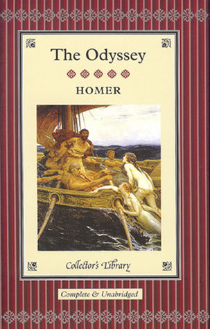 Book cover of The Odyssey by Homer
