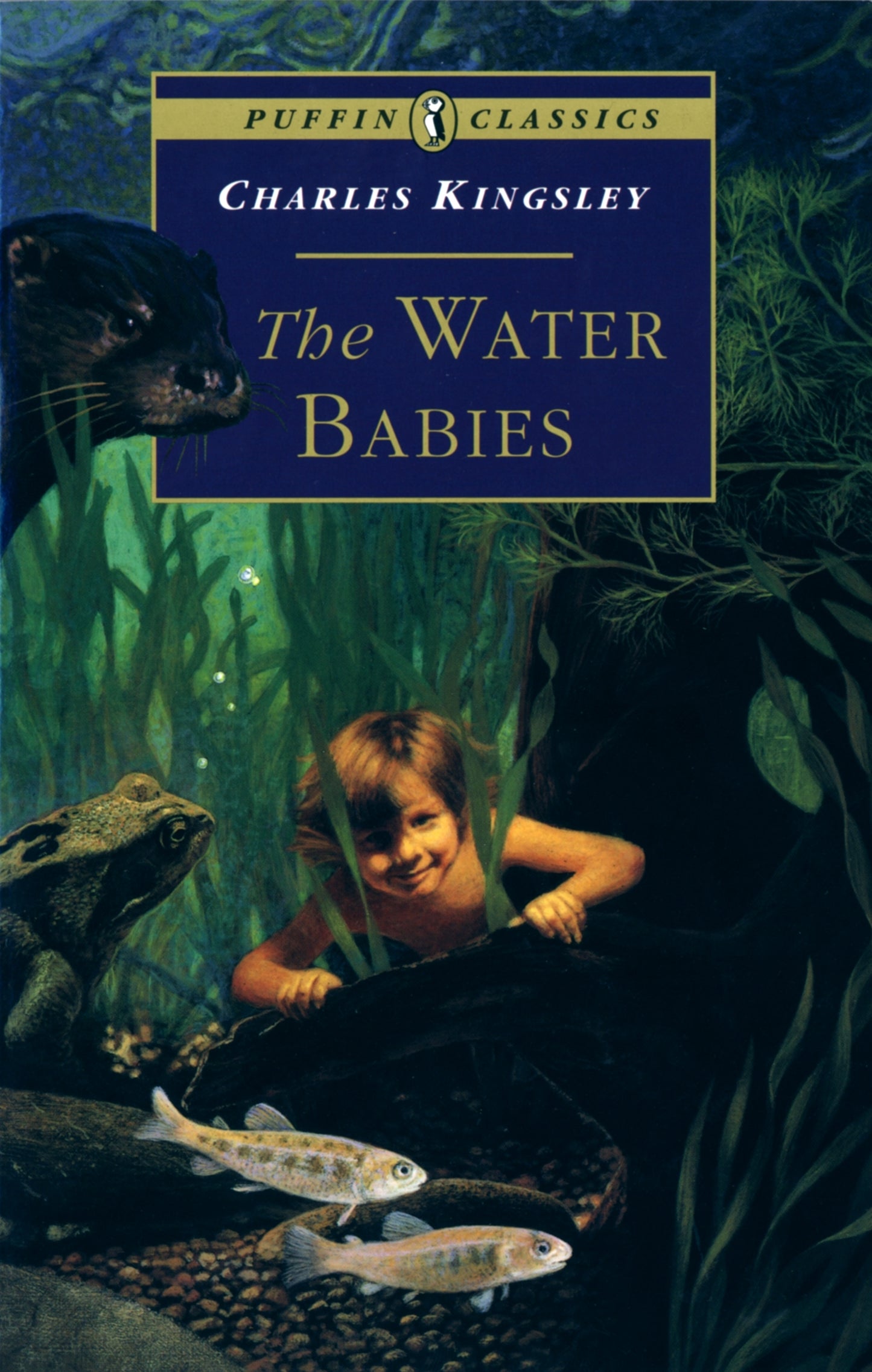 Book cover of Water Babies: The Fairy Tale For A Land-Baby by Charles Kingsley