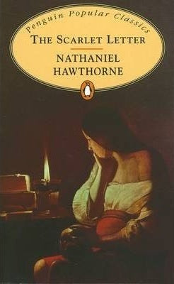 Book cover of The Scarlet Letter by Nathaniel Hawthorne