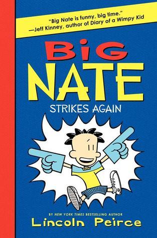 Book cover of Big Nate Strikes Again by Lincoln Peirce
