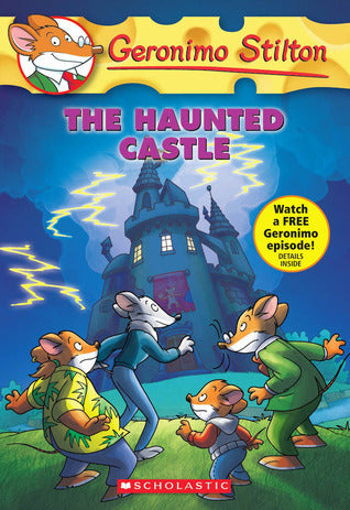 Book cover of The Haunted Castle by Geronimo Stilton
