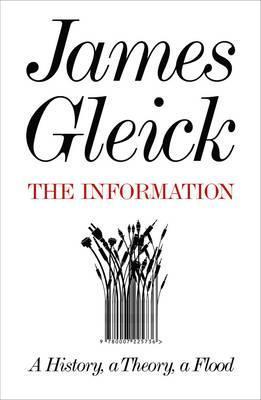 Book cover of The Information: A History, A Theory, A Flood by James Gleick, illustrated (Illus.)