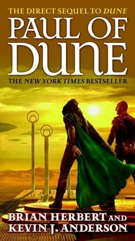 Book cover of Paul Of Dune by Brian Herbert, Kevin J. Anderson