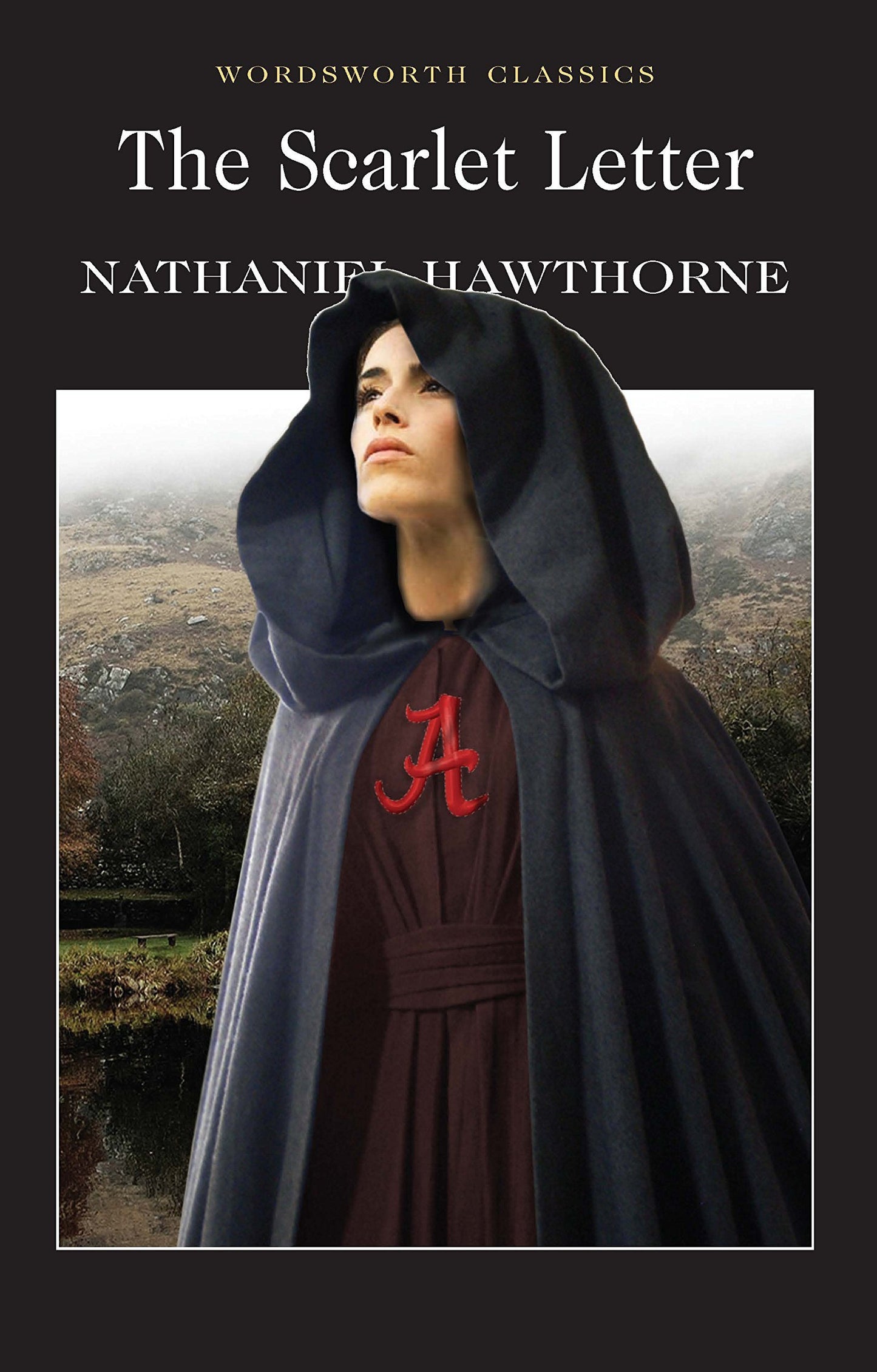 Book cover of The Scarlet Letter by Nathaniel Hawthorne
