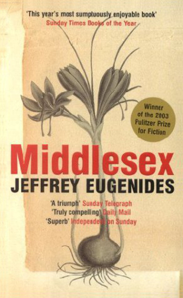 Book cover of Middlesex by Jeffrey Eugenides