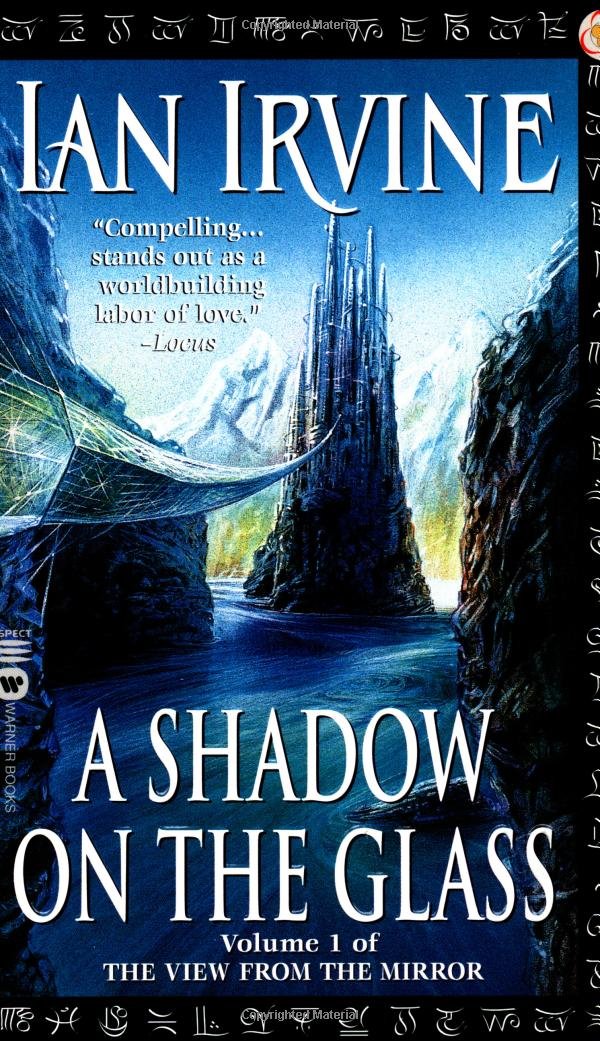 Book cover of A Shadow On The Glass by Ian Irvine