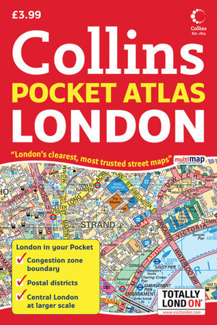 Book cover of Collins Pocket Atlas London by HarperCollins