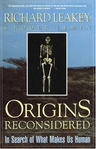 Book cover of Origins Reconsidered: In Search Of What Makes Us Human by Richard E. Leakey, Roger Lewin (Collaborator)