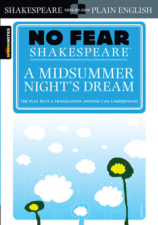 Book cover of A Midsummer Night's Dream by William Shakespeare, SparkNotes