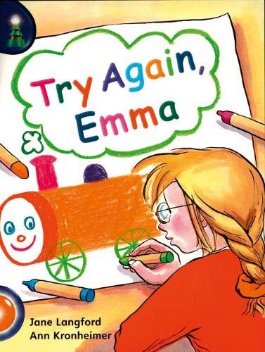Book cover of Lighthouse: Year 1 Orange - Try Again, Emma by Unknown Author
