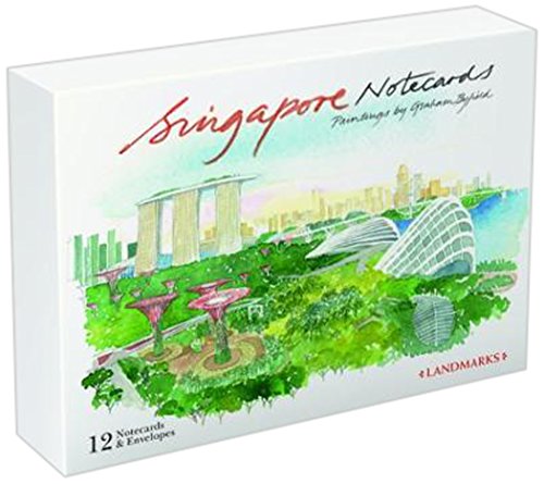 Book cover of Singapore Notecards: Landmarks by Graham Byfield