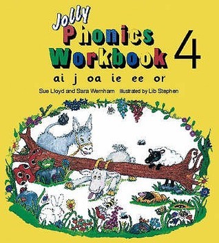 Book cover of Jolly Phonics Workbook by Sue Lloyd, Sara Wernham