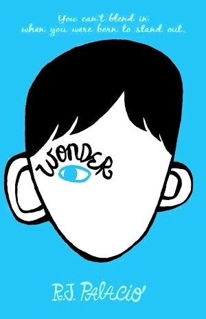 Book cover of Wonder by R.J. Palacio