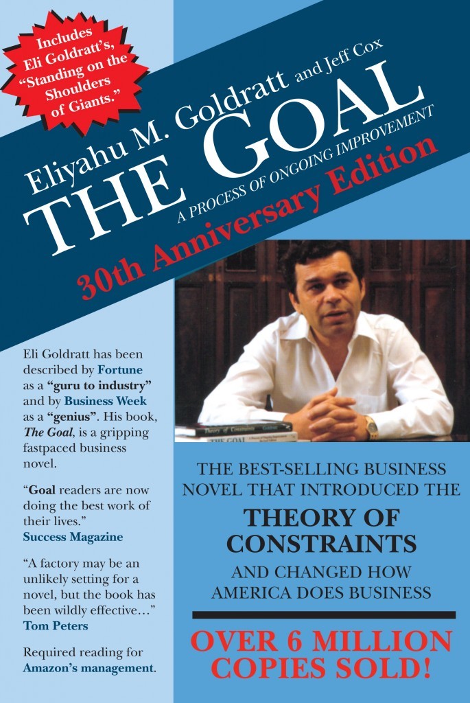 Book cover of The Goal: A Process of Ongoing Improvement by Eliyahu M. Goldratt, Jeff Cox