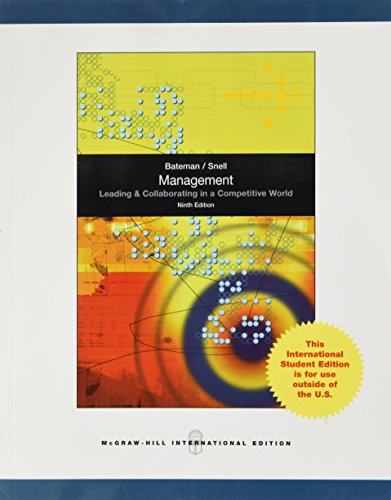Book cover of Management: Leading And Collaborating In The Competitive World by Thomas S. Bateman