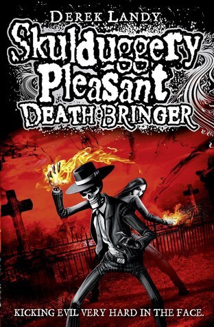Book cover of Death Bringer by Derek Landy