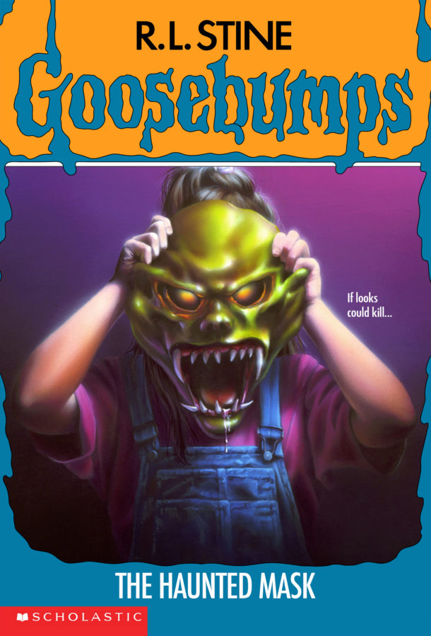 Book cover of The Haunted Mask by R.L. Stine