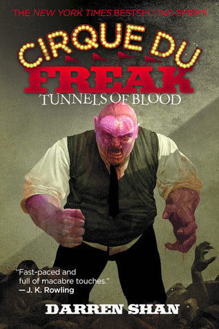 Book cover of Tunnels of Blood by Darren Shan