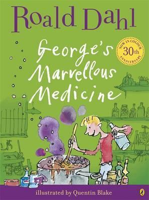 Book cover of Georges Marvellous Medicine Colour Edition by Roald Dahl
