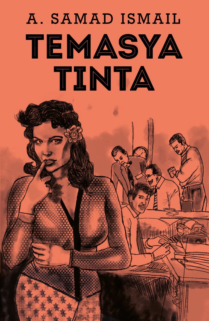 Book cover of Temasya Tinta by A. Samad Ismail