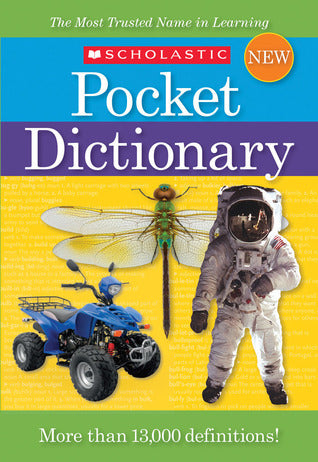 Book cover of Scholastic Pocket Dictionary by Scholastic Inc.