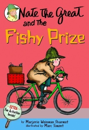 Book cover of Nate The Great And The Fishy Prize by Marjorie Weinman Sharmat, Marc Simont (Illus.)