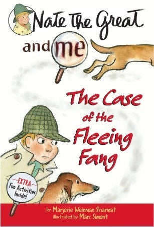 Book cover of Nate The Great And Me: The Case Of The Fleeing Fang by Marjorie Weinman Sharmat, Marc Simont (Illus.)