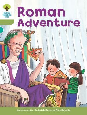 Book cover of Roman Adventure by Roderick Hunt, Alex Brychta (Illus.)