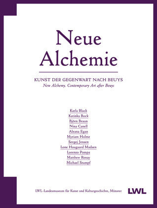 Book cover of New Alchemy: Contemporary Art After Beuys by Melanie Bono (Ed.)
