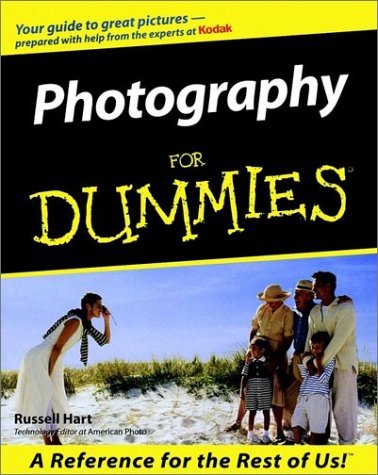 Book cover of Photography For Dummies by Russell Hart