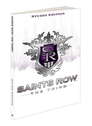 Book cover of Saints Row: The Third - Studio Edition: Prima Official Game Guide by Howard Grossman, Alex Musa