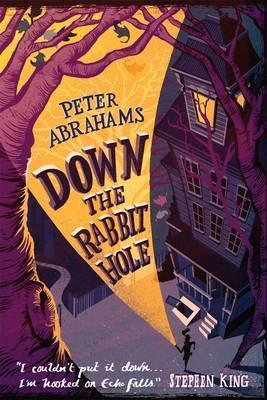 Book cover of Down The Rabbit Hole by Peter Abrahams