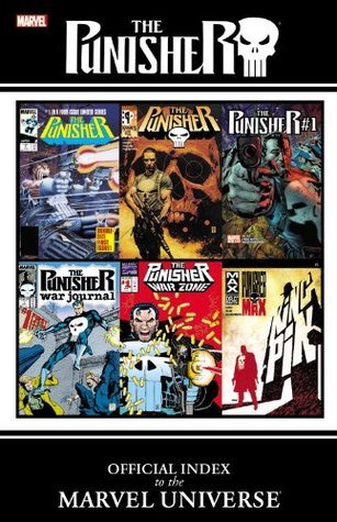 Book cover of Punisher: Official Index To The Marvel Universe by Marvel Comics