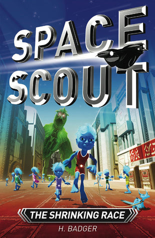 Book cover of The Shrinking Race (4) by H. Badger