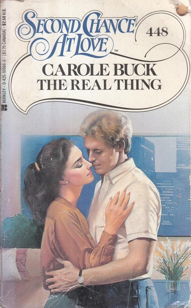 Book cover of The Real Thing by Carole Buck