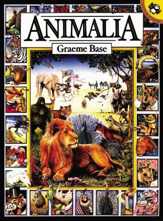 Book cover of Animalia by Graeme Base