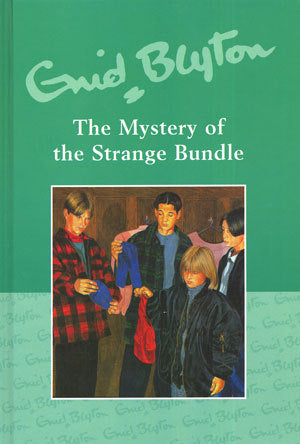 Book cover of The Mystery of the Strange Bundle by Enid Blyton