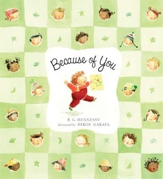 Book cover of Because Of You by B.G. Hennessy, Hiroe Nakata (Illus.)