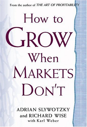 Book cover of How To Grow When Markets Don't by Adrian J. Slywotzky, Karl Weber, Richard Wise