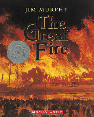 Book cover of The Great Fire by Jim Murphy