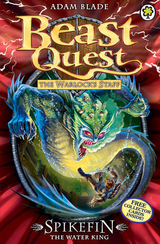 Book cover of Spikefin The Water King by Adam Blade