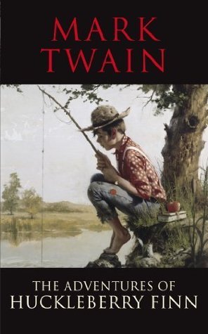 Book cover of The Adventures of Huckleberry Finn by Mark Twain