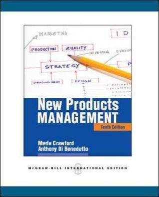Book cover of New Products Management by C. Merle Crawford