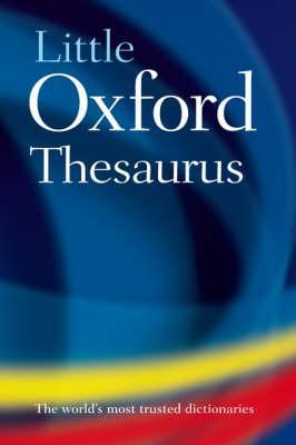 Book cover of Little Oxf Thesaurus Export Ed 3E P by Maurice Waite