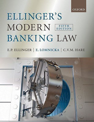 Book cover of Ellinger's Modern Banking Law by E.P. Ellinger, E. Lomnicka, C.V.M. Hare