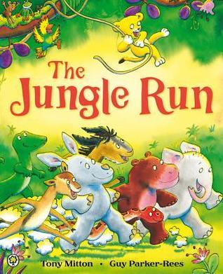 Book cover of The Jungle Run by Guy Parker-Rees