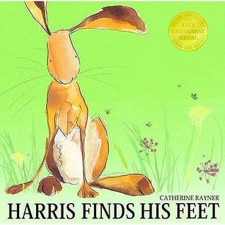 Book cover of Harris Finds His Feet by Catherine Rayner