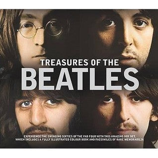 Book cover of The Beatles Treasures by Terry Burrows